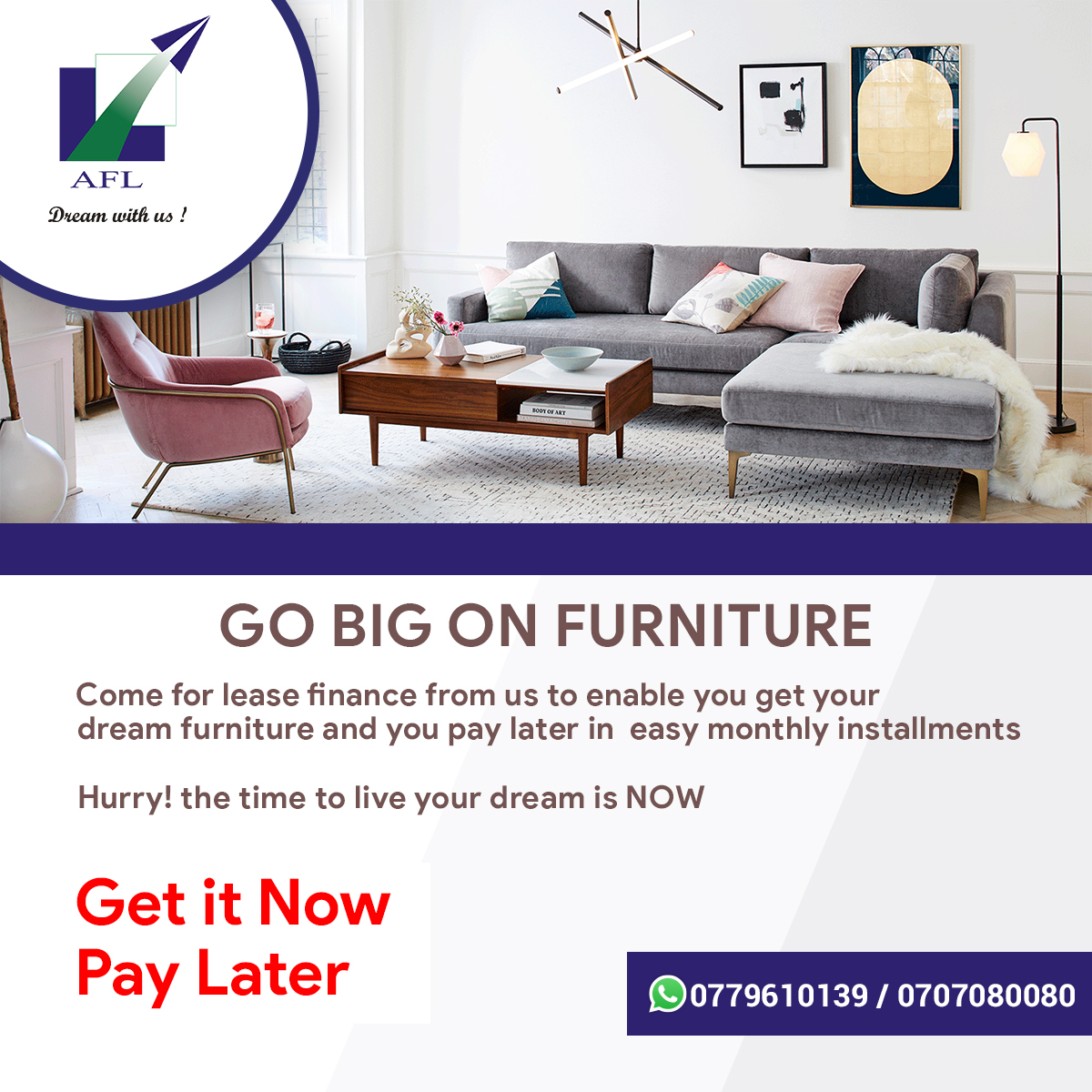 afroleasing's tweet photo. We dearly know that the beauty at home or office is brought about by the kind of furniture you assemble in your favorite rooms. That is why we at AFL do mind that YES!, you can still have that furniture that defines your taste. Come for lease finance, pay later. https://t.co/SaDL00cLzm