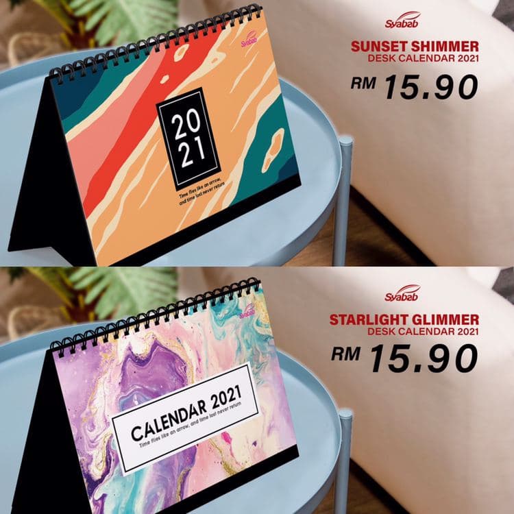 AzamZamri7's tweet photo. Saya nak bagitau nii 🤤, actually team kami dah keluarkan Desk Calendar 2021 tauu 😍. Yang ni seriously cantik giloss, nak tengok? Nah saya belanja sikit https://t.co/wUuBFggU1R