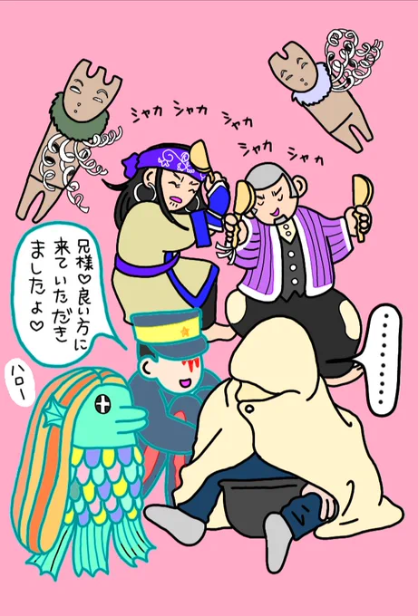 祝?作さんアニカム本格的出演✨
を、記念して何か作さんを描いたものを・・・と、思ったら感想絵以外では これくらいしかなかったでござる??再掲です 