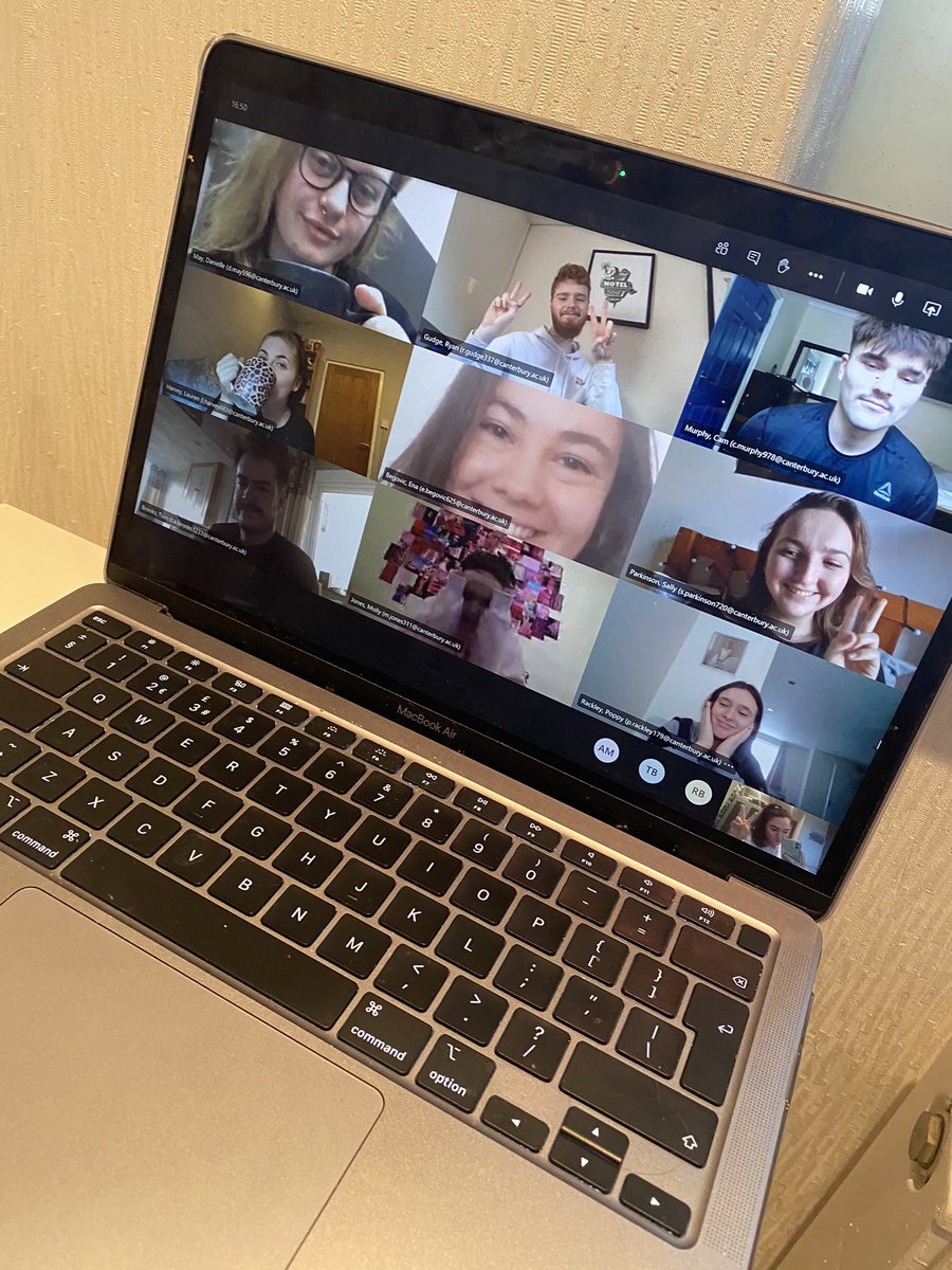 LIAD32's tweet photo. Whole ensemble meeting today, to see where everyone is at. We made sure everyone is staying safe. @CccuAnd @ccculiad1 @Kasia_Lech #CCCUcalderon #morningmeeting #virtuallearning https://t.co/K22MjjHexg
