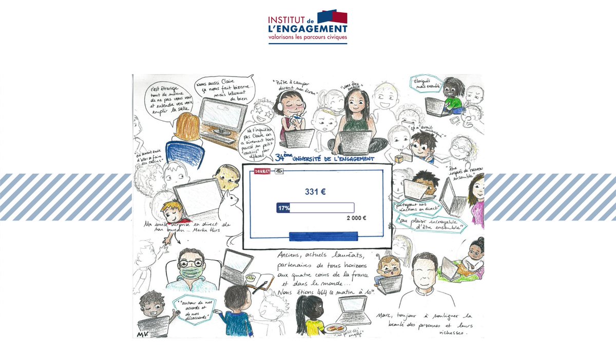 i_engagement's tweet photo. *#CROWDFUNDING POUR LE NOUVEAU PROGRAMME DIGITAL DE L'INSTITUT* 🤩
L'Institut de l'Engagement donne accès à un nouveau #programme en ligne : e-conférences, projections-débats, ateliers en ligne...
Pour soutenir ce programme ⬇️⬇️💕
https://t.co/GbzA9new39
Déjà 331€ collectés 🤩 https://t.co/M4UPg3BiUB