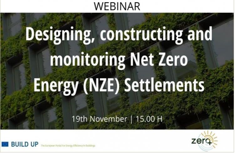 <a href="/EU_BUILDUP/">BUILD UP</a> will host ZERO-PLUS's webinar "Designing, Constructing &amp; Monitoring Net Zero Energy settlements", Nov. 19th at 15:00-16:30 (CET). 
For information/registration, click here: cutt.ly/rgFhLDZ  

#H2020EE #NZEB #positiveenergydistricts #energy <a href="/H2020EE/">lolly</a> <a href="/EU_EASME/">EASME - Executive Agency for SMEs</a>