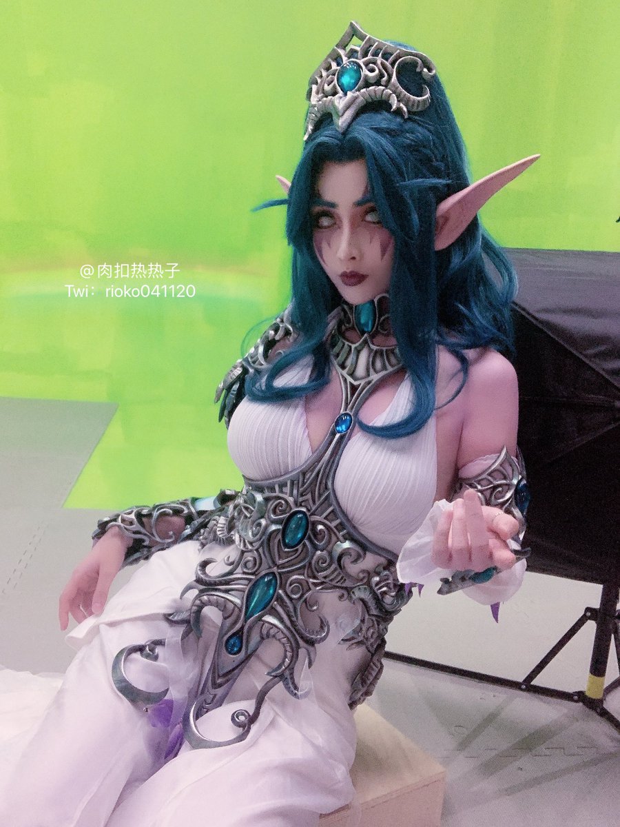 Tyrande.
服装道具：@MuyangTan https://t.co/6zCn4P1oI9
