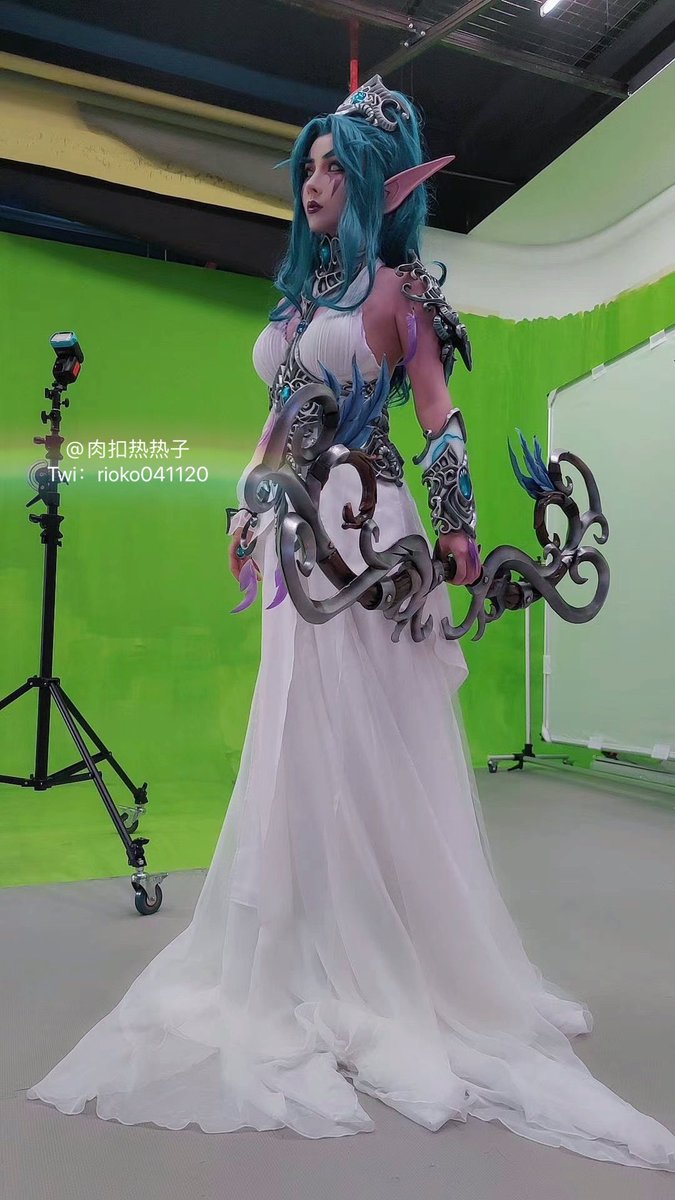 Tyrande.
服装道具：@MuyangTan https://t.co/6zCn4P1oI9