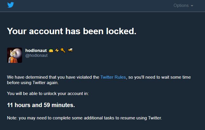 Just got my account back after Twitter locked it for retweeting a tweet about Benford's law and the US presidential election.Benford's law/law of anomalous numbers is an observation about the frequency distribution of leading digits in many real-life sets of numerical data./1