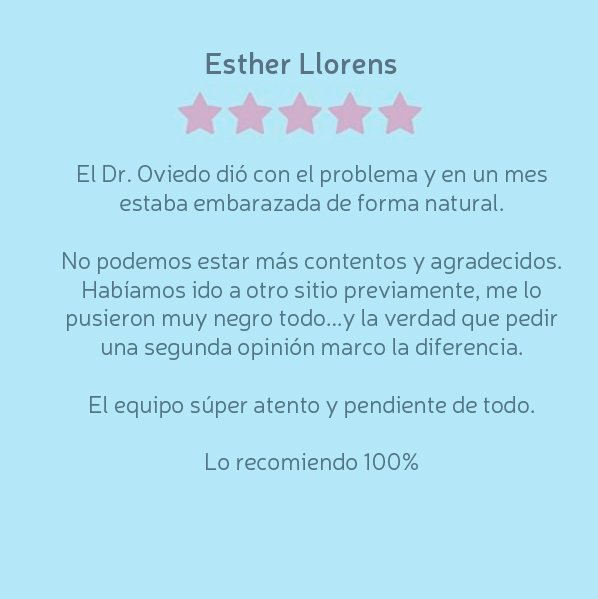 Todos y cada uno de los testimonios que recibimos son especiales 😍, nos emocionan y nos motivan a seguir esforzándonos al máximo para conseguir el sueño de nuestros pacientes. Podéis leer otros testimonio en ->  bityl.co/4N98