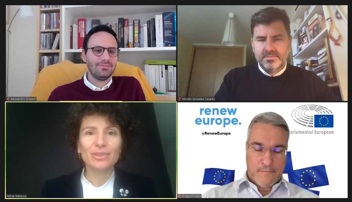 connecteuropex's tweet photo. 💪🇪🇺♻️Stronger and resilient economies imply sustainable growth that is future-proof and green and #digital transition will be central to that, highlighted Felicia Stanescu of @DSMeu, pointing that the enabling potential is linked to a #GreenDigitalRecovery https://t.co/7mt4nv5Jgv