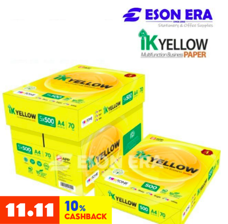 3. A4 PaperKalau dah buat filing, mesti banyak pakai kertas kan? Korang boleh juga guna apps, tapi baik sediakan hardcopy sekali supaya senang untuk audit. Lebih berbaloi beli borong daripada beli sikit sikit. Jimat kos! https://bit.ly/36p59K2&nbsp;