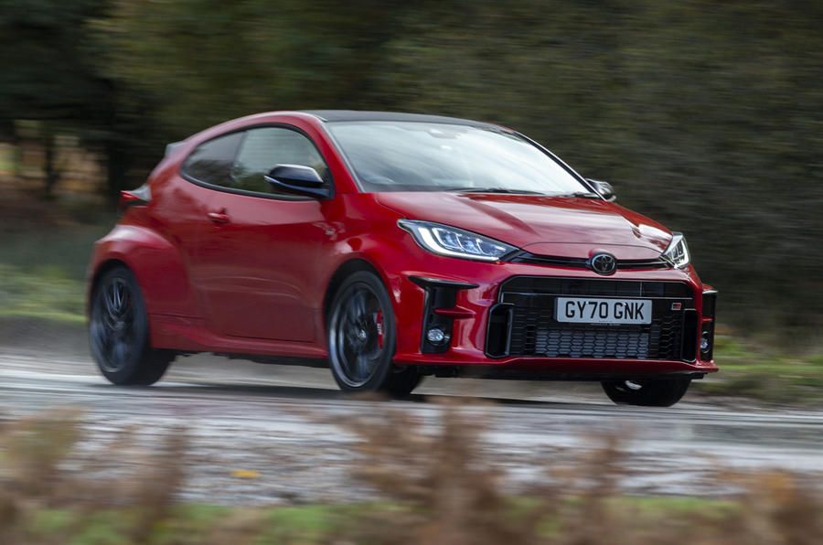 autocar's tweet photo. Wickedly purposeful, and wonderfully evocative of fast 4x4s of old - the @ToyotaUK GR Yaris might be the most exciting hot hatch in a decade. First drive review: https://t.co/Y6053BlpRM https://t.co/eRVNKHbdiz