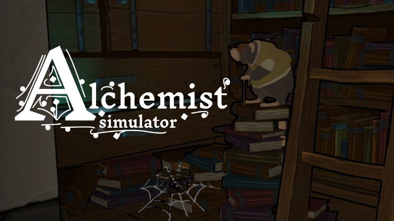Curious the Alchemist's Art.
His greatest creations never witnessed in action by his own eyes.

#indiegame ,#indiedev, @ArtGamesStudio2 

station5.press/2020/11/10/alc…