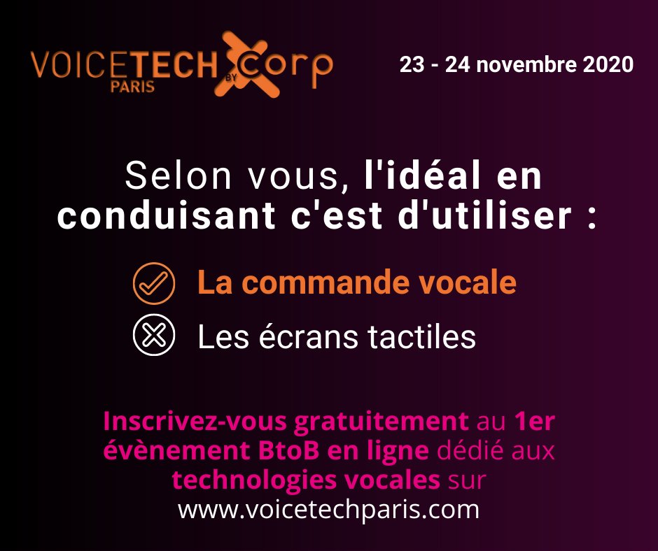VoiceTechParis's tweet photo. @Faurecia @volvocars @GroupePSA... que ce soit pour accroître la #sécurité via la #commandevocale ou assister les employés, le secteur #automobile tire parti du #vocal et booste sa #TransfoNum. Et vous ? RDV sur https://t.co/FJCFBUqDFF
#innovation #AI #voiceassistant @FlashTweet https://t.co/2Yd5IHFDLe