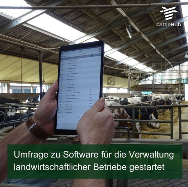 CattleHub's tweet photo. Umfrage zum Thema "Software für die Verwaltung landwirtschaftlicher Betriebe"📲💻an der @UniBonn: https://t.co/TMvPIGFZiI

Danke für Ihre Teilnahme!🤩

Falls Sie noch nicht an unserer 1. Umfrage teilgenommen haben, können Sie den Link in unserer Bio finden. 📝

#cattlehub https://t.co/LxtmvwZWqf