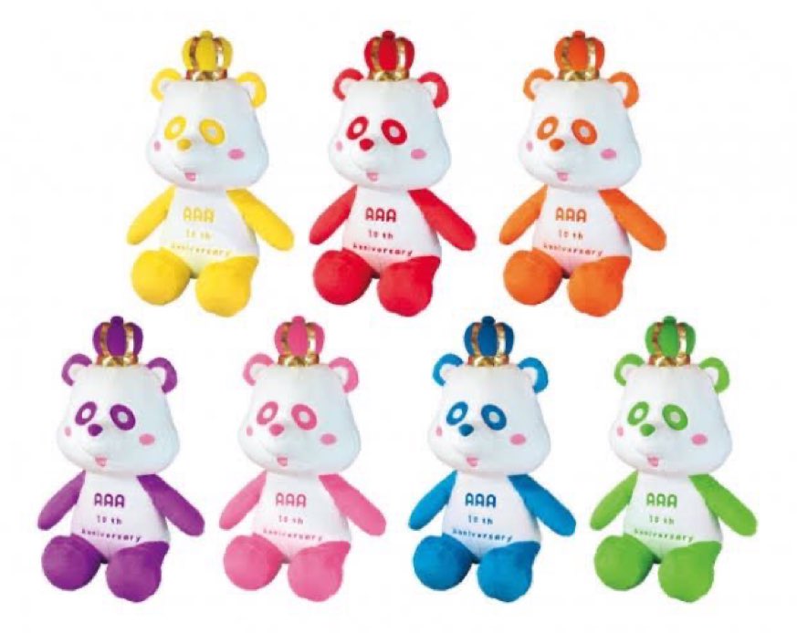 aaa_giftman's tweet photo. 【AAAプレゼント🎁】
え〜パンダプレゼント企画！🐼🌈
『応募方法』
フォロー&amp;RTのみ💋
リプで当選確率UP！

『応募期間』
11月13日23:59〆
ご希望の色がありましたら是非DMでお申し付け下さい！
皆様からの沢山のご応募お待ちしておりますね💝💝

 #AAA #AAAプレゼント企画 #AAAグッズ #え〜パンダ https://t.co/OnSMaRXk4Z