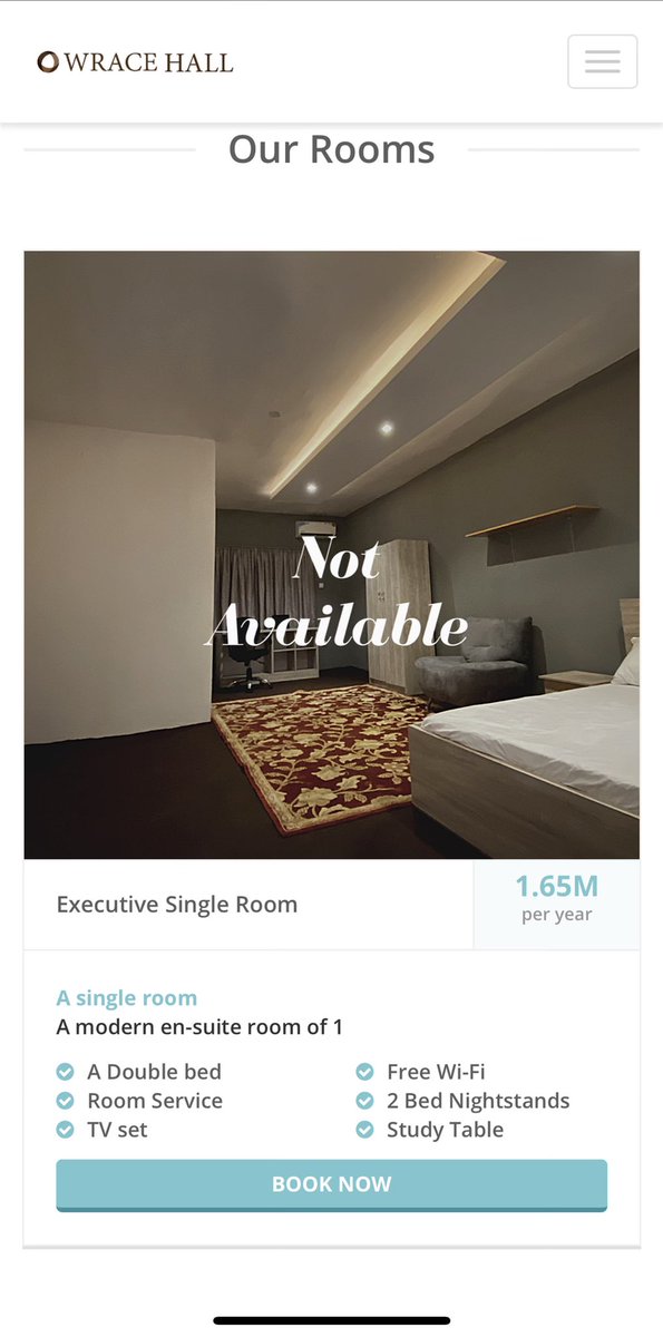 Wrace_'s tweet photo. Only availability is room of 2 in the female section. All other rooms have been sold out! https://t.co/SO7bwp0srb
