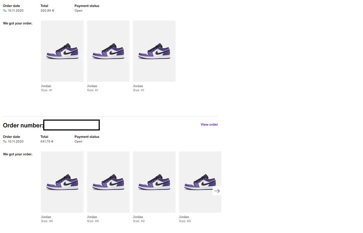 B7Darius's tweet image. What a DAY ! 
Thanks @BlackRabbitIO for the Dunk W 
Thanks @etascripts &amp;amp; @checkouters for the Bunch of Court Purples in Good Sizes (only 40-42) 
If you arent in Checkouters you miss a cookout every Day. We only do breaks sundays ! 🎂