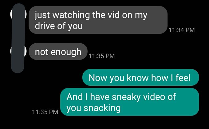 Conversation with my hubby  He Dont Know All The Videos I Have Been Masturbating To Of Us. Cant Wait<a href="/tag/mvsales"class="tags"><span>#mvsales</span></a><a href="/tag/mvcrush"class="tags"><span>#mvcrush</span></a>