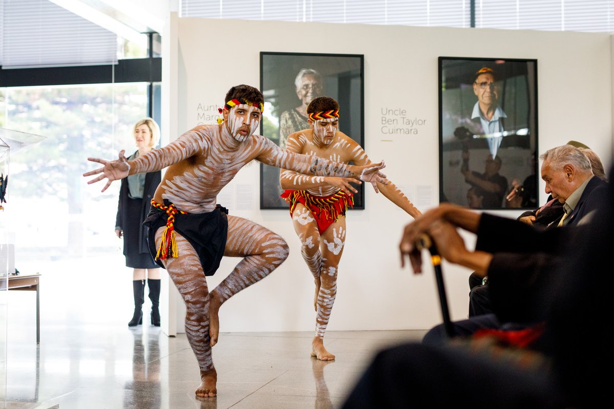 CityofPerth's tweet photo. This #NAIDOCWeek we are celebrating the legacy of Whadjuk Nyoongar Elders through portraits and oral histories. Launched today the Moorditj Bridyas (Solid Bosses) exhibition captures the spirit and essence of the ten Elders who comprise the City's Elders Advisory Group. https://t.co/toH94zQeVO