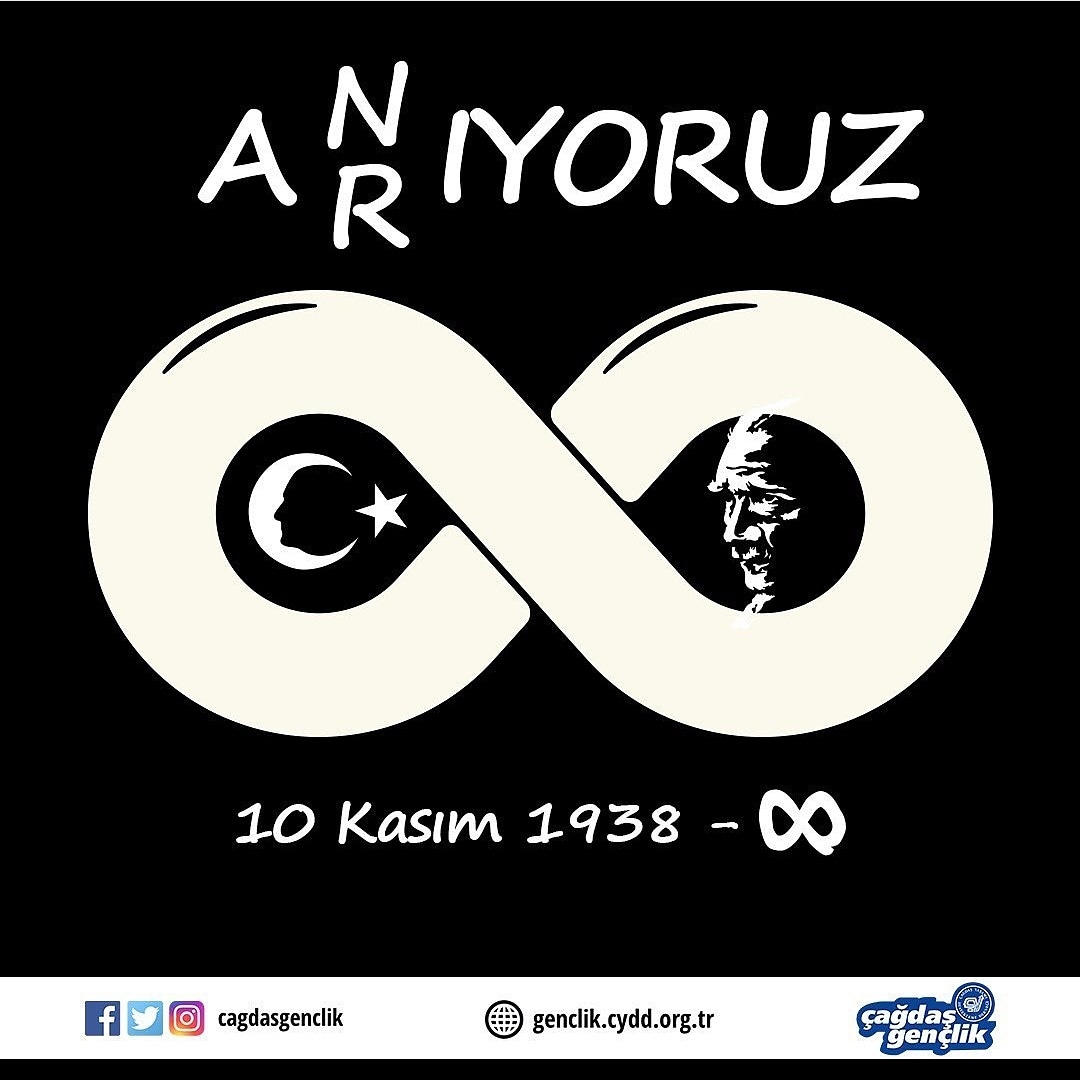 "Beni görmek demek mutlaka yüzümü görmek değildir. Benim fikirlerimi, benim duygularımı anlıyorsanız ve hissediyorsanız bu kafidir." 

Cumhuriyetimizin kurucusu Gazi Mustafa Kemal Atatürk’ü aramızdan ayrılışının 82. yılında sevgi, saygı ve özlemle anıyoruz.

 #Atamİzindeyiz