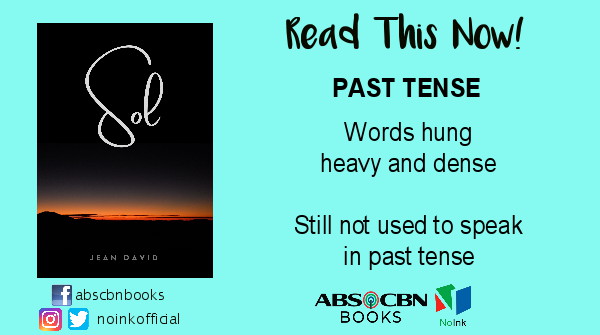 noinkofficial's tweet photo. #NOINKRECAP

SOL by Jean David 
READ NOW: https://t.co/uFTvwQltGa

___

How to read NoInk entries?
Like ABS-CBN Books Facebook page now and go to Album section.

PAGE LINK: https://t.co/HpCDW9f2wn

Support Filipino Writers <3

#NoInk https://t.co/zP8PWnXWrY
