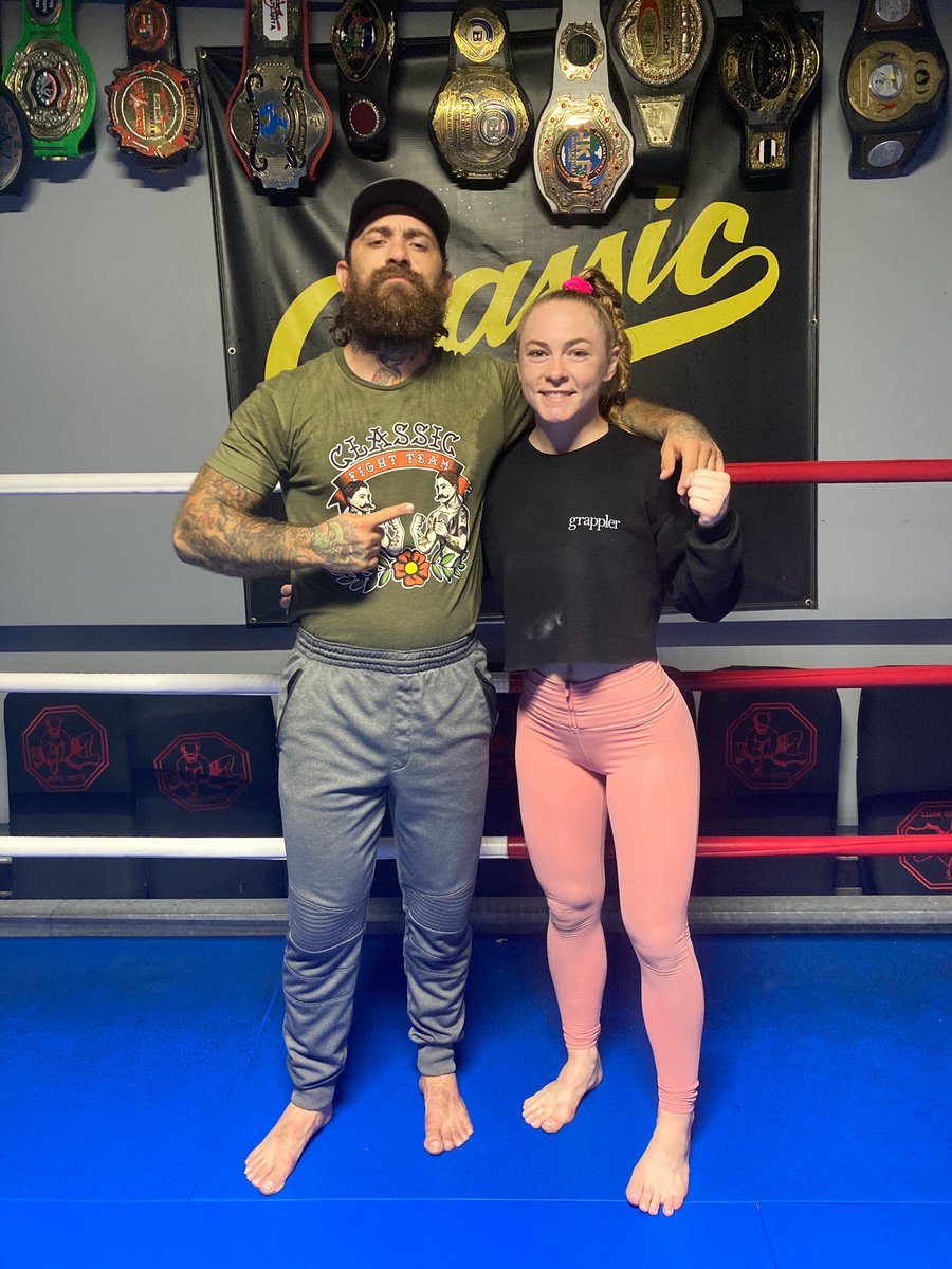 KayHansenMMA's tweet photo. Last sesh in Cali. Work is done β
#UFCESPN15
Now we cut and have some fun πβ€οΈ https://t.co/i5EV1naC61