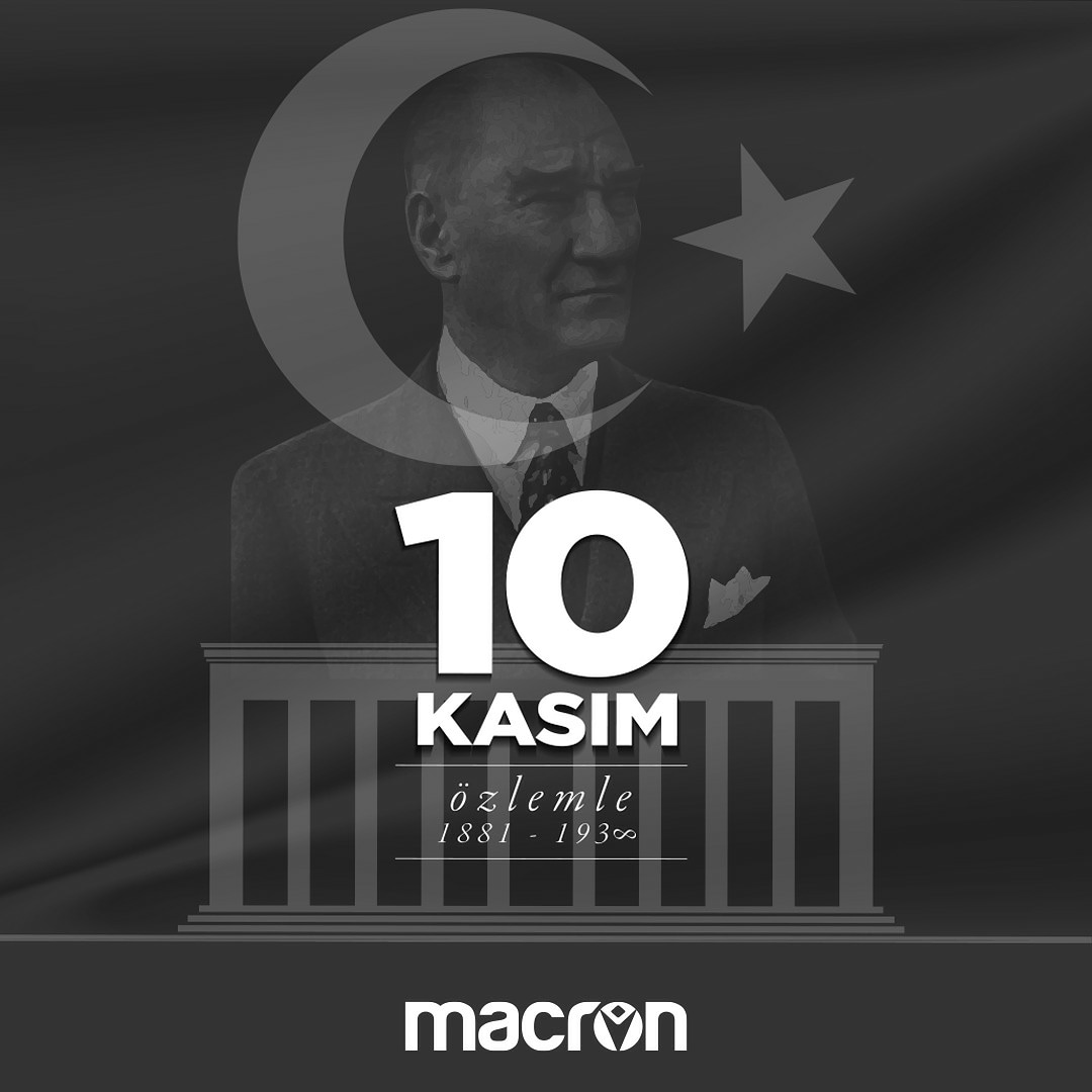 macron_tr's tweet photo. Cumhuriyetimizin kurucusu Ulu Önder Gazi Mustafa Kemal Atatürk’ü vefatının 82. yılında saygı ve sevgi ile anıyoruz.

#10kasım #atam #Atatürk #Mustafakemalatatürk  #yaşıyor #sonsuzakadar https://t.co/hEOZzhc2M4