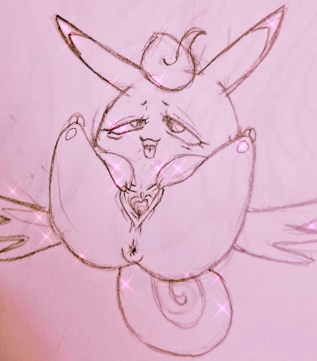 fluff_this's tweet photo. All ready Grimm! 💕
( this is fucked up...) 
#pokemon #pokemonart #pokemonfandom #erotic #18andup #nsfw #nsfwpokemon #gapeing #juicy #clefable https://t.co/hBo9RstrnQ