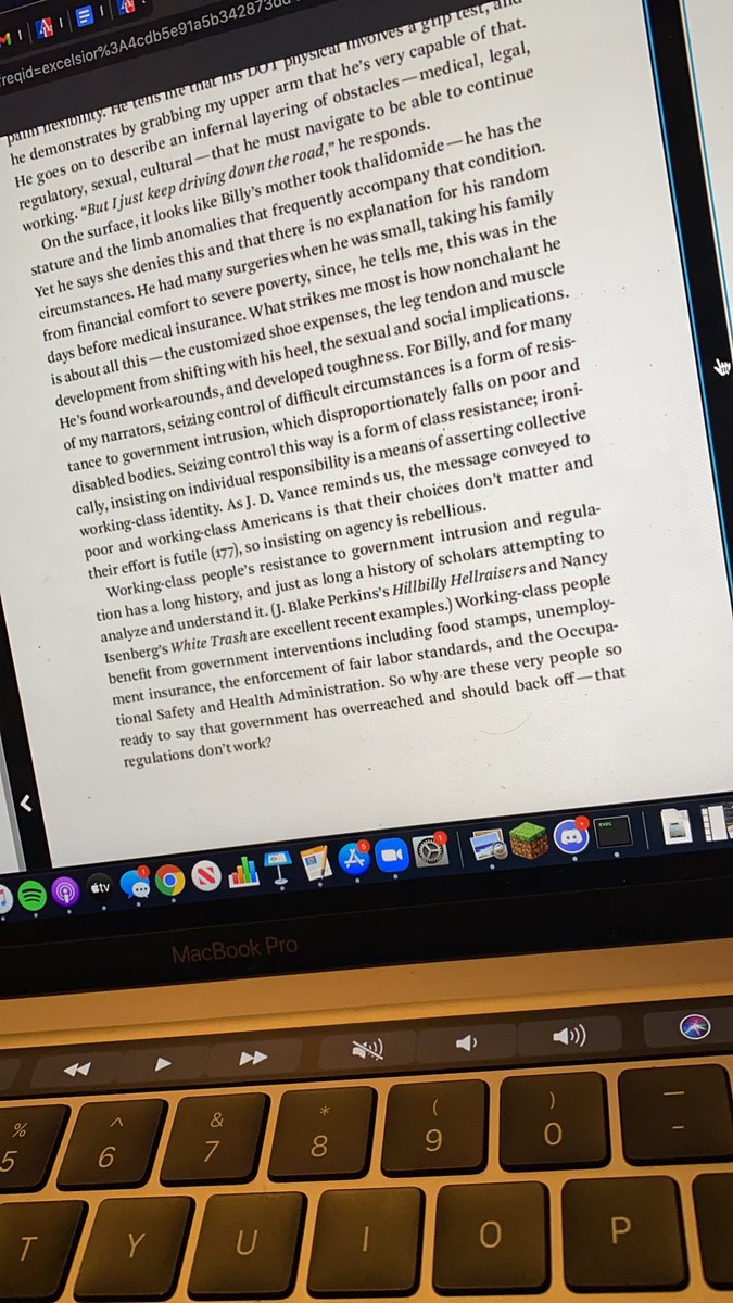 RapkinAaron's tweet photo. it’s interesting to hear about how regulation can hurt employees and not the people at the top who need to be regulated. https://t.co/3K4BpIArcW