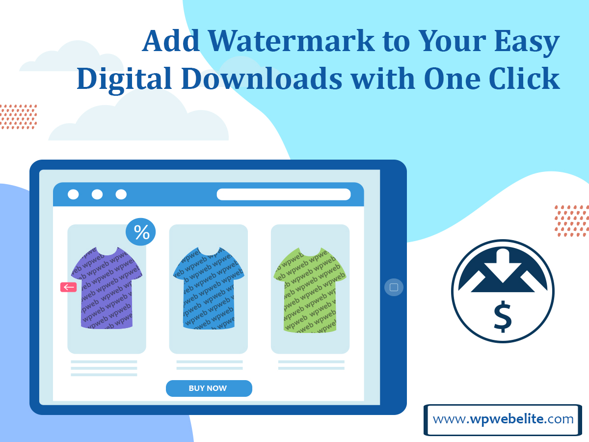 wpwebinfotech's tweet photo. Customize your image #Watermark as per your preference and append to your easy digital downloads effectively.

Watch More Features Here:
https://t.co/up7AZDxGEv

#imagewatermarkplugin #eddimagewatermark #edd #easydigitaldownloads #eddplugin #eddplugins #easydigitaldownloadsplugin https://t.co/c5s8MXje85