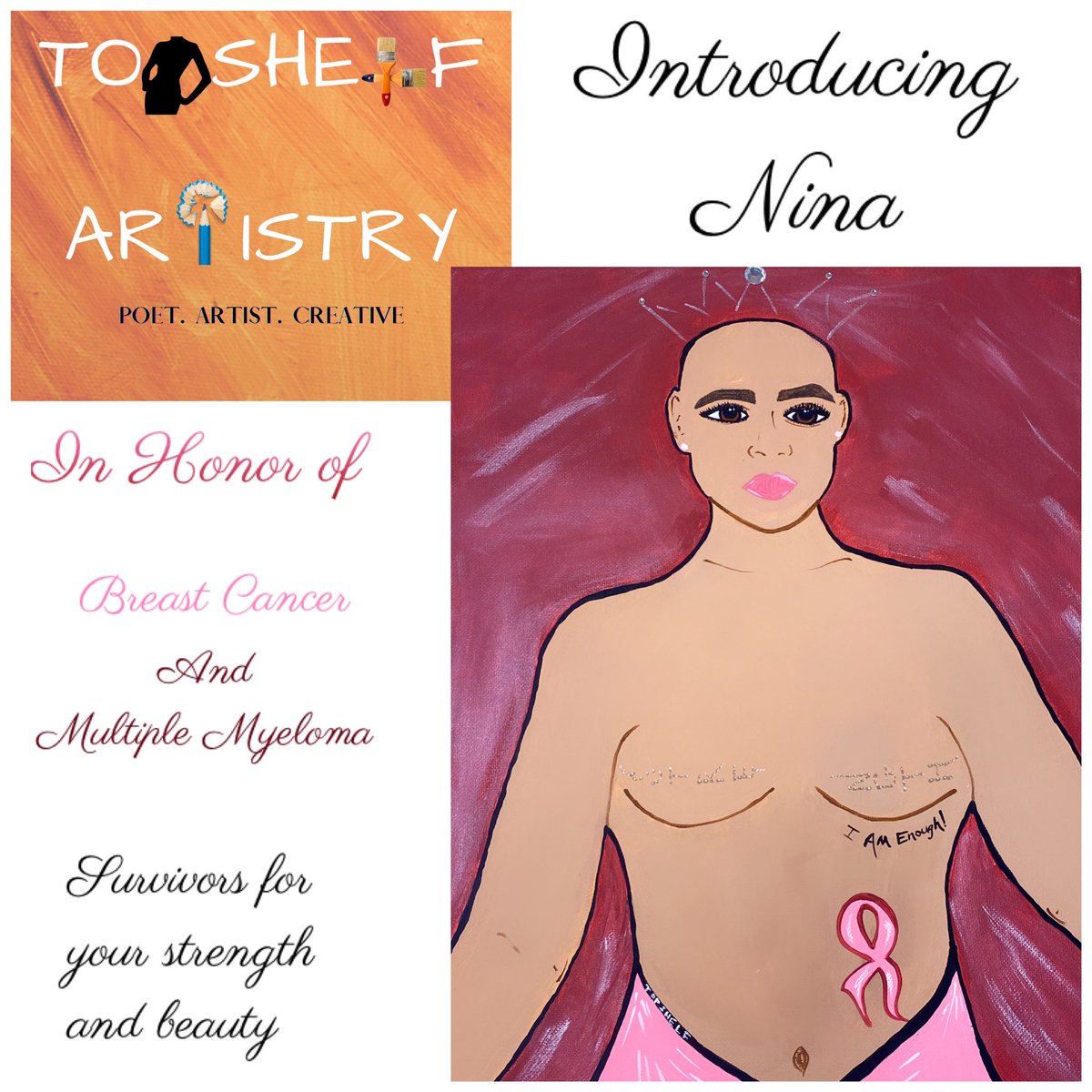TopshelfARTist's tweet photo. Be sure to check out my newest #artwork. #TopshelfARTistry consists of #poetry, #visualart, and #modeling. Order #prints and more: https://t.co/ZRRqpfxNR4 https://t.co/FNMEm3c1Pb