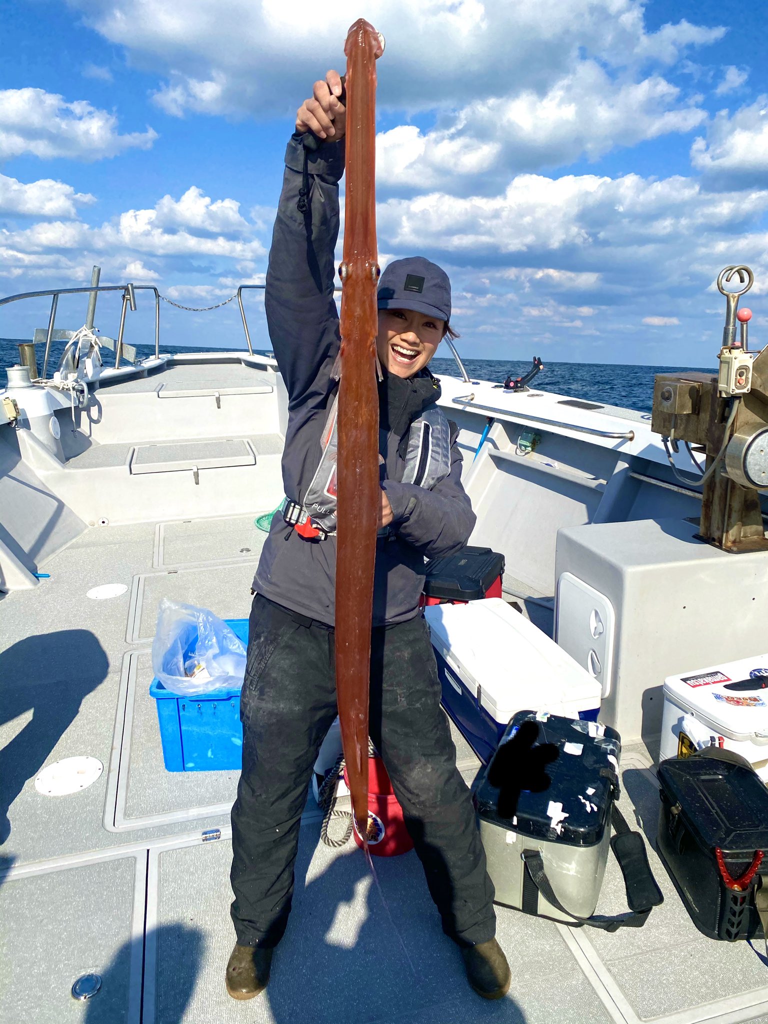 福島和可菜 ぎょぇぇえー アカヤガラ ヤガラ さん Love Fishing ありがとう 感謝 釣れた T Co Ularh4skh3 T Co Xuyc14amxd Twitter