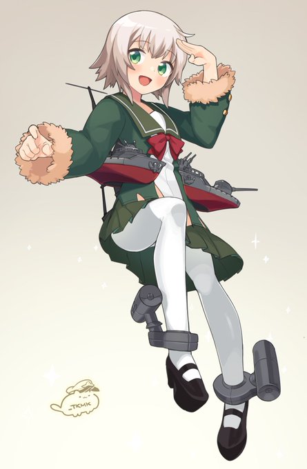 艦これの占守をかきました!(Skebから) 