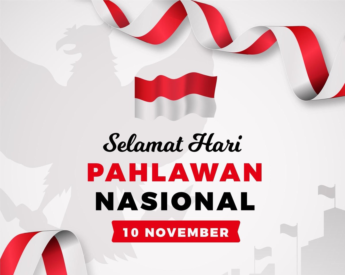 [❤️] Selamat Hari Pahlawan Nasional • 10 November 2020