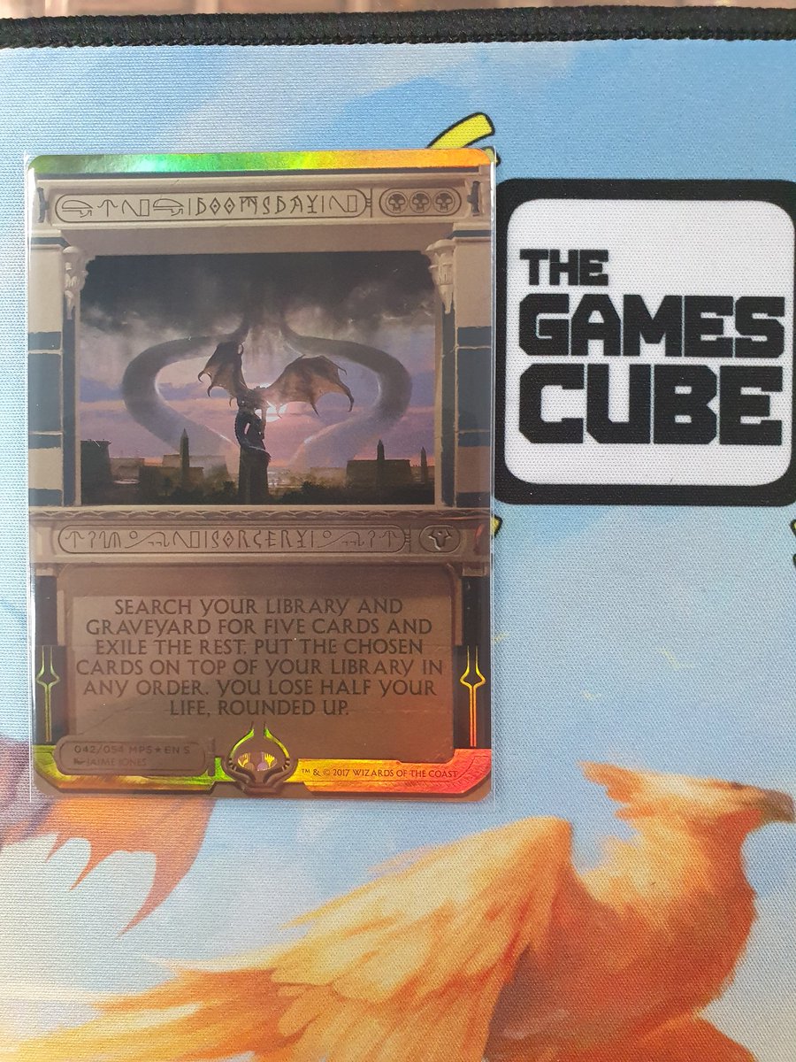 TheGamesCube's tweet photo. Here's a shiny to brighten your day :D 

Just came into stock. 

Who doesn't need a Doomsday? 

#invocation #Mtg #mtgsingles https://t.co/hSrU80U6ST