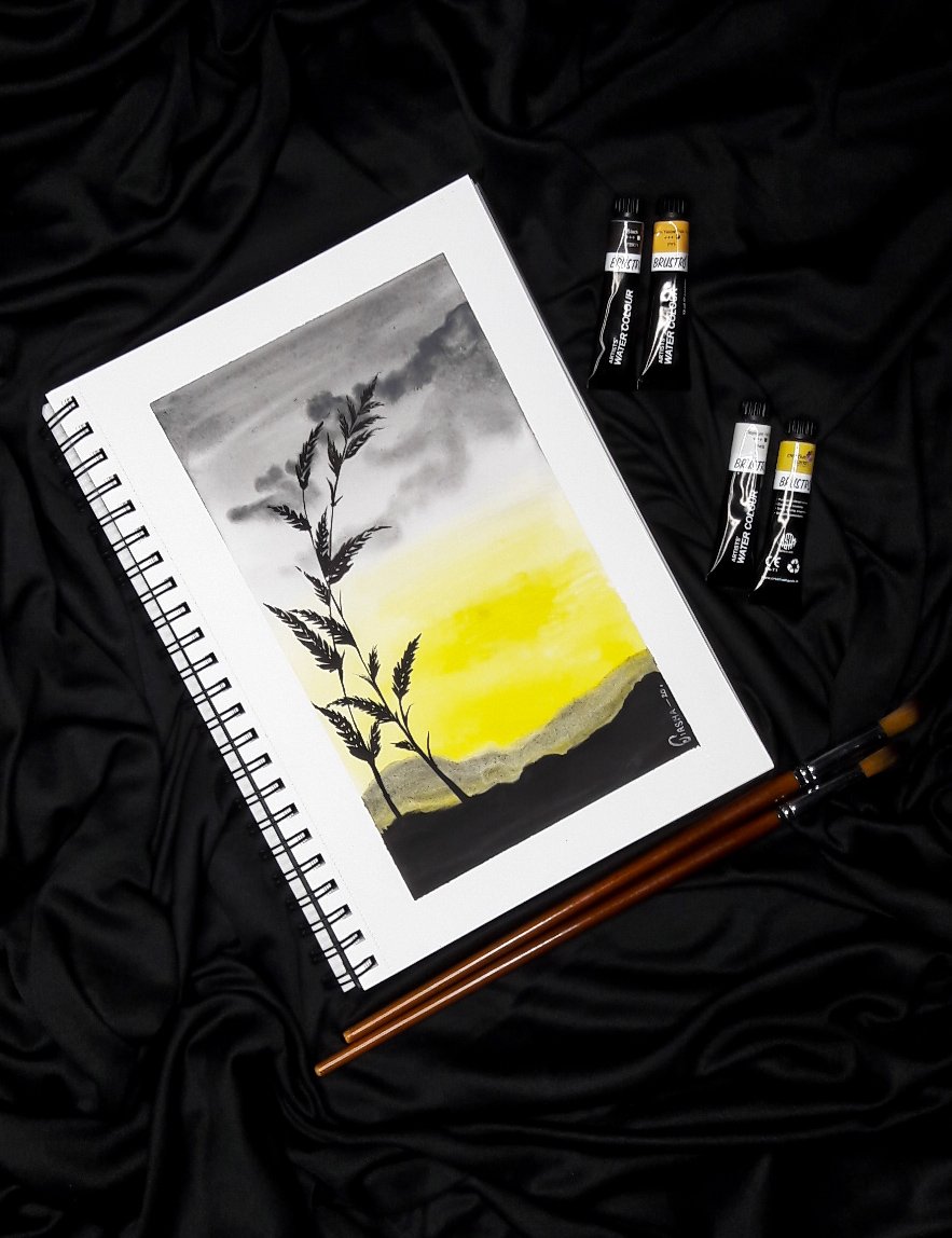 JiashaNath's tweet photo. Watercolor on paper 
#watercolorpainting #watercolor #colors #art #artwork https://t.co/EjKFCQ0jZY