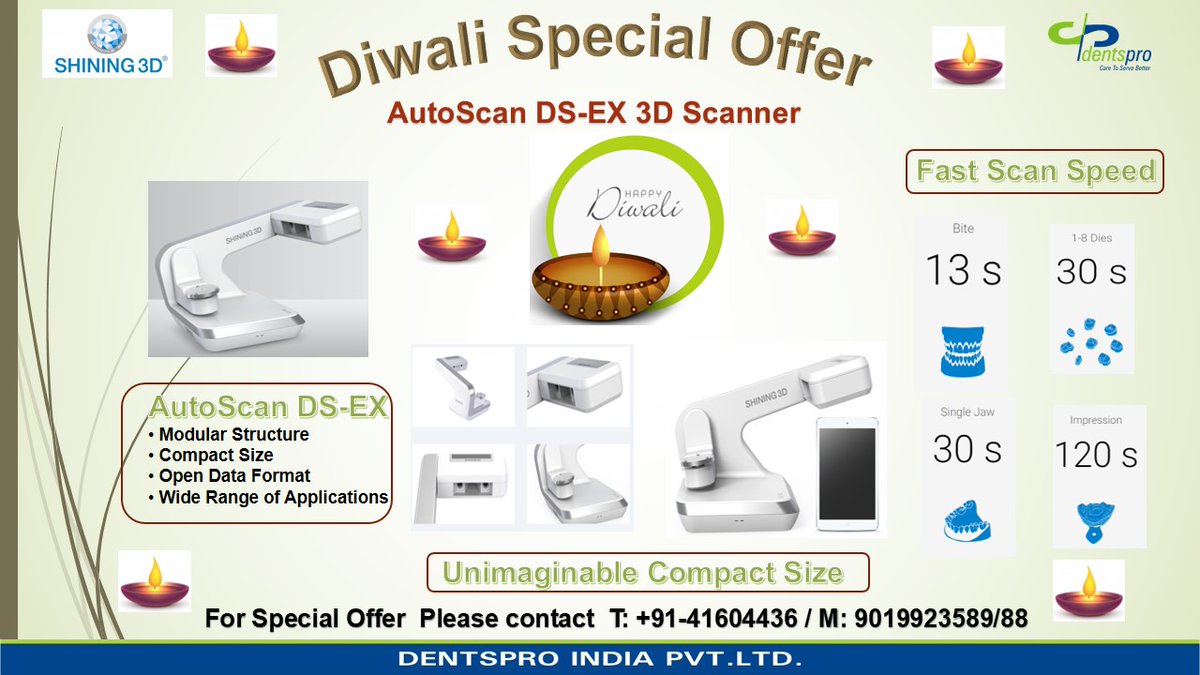 DentsproL's tweet photo. #dentspro #caretoservebetter #shining3D #shining3dscanner https://t.co/osmpCrpKwC