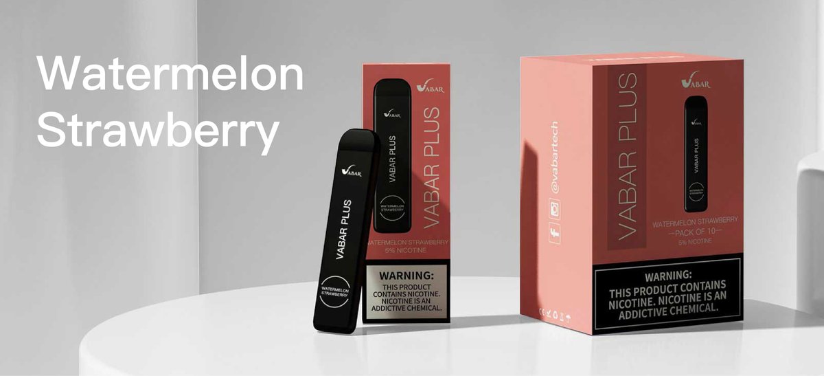 LoriVapeeee's tweet photo. Watermelon flavor is always classical taste, agree?
Vabar plus is here for you!
lori@vabartech.com
https://t.co/muJoSOtLBM
#vabarplus #vabarone #vabarmini #vabar #vape #vapelife #vapepen #vapejuice #vapeshop #vapedisposable #vapedistribution https://t.co/xCJbuDviO5