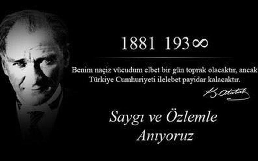 Sanmayın ki öldü. Eserleri,fikirleri sonsuza dek bizimle.
#10Kasim1938