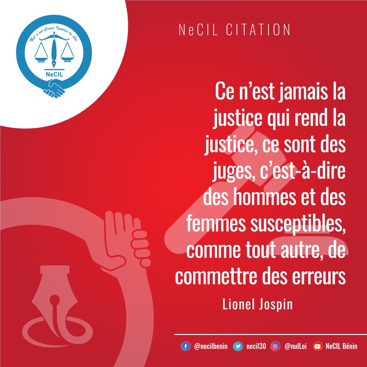 Dissertation Nul N Est Censé Ignorer La Loi