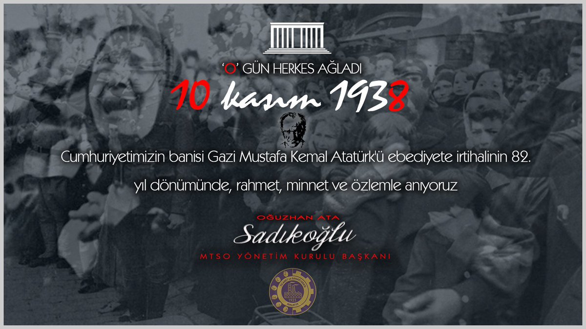 oasadikoglu's tweet photo. Cumhuriyetimizin kurucusu, Gazi Mustafa Kemal Atatürk'ü, ebediyete irtihalinin 82. Yılında saygı, sevgi ve minnetle anıyorum.

#10Kasım 
#Atamİzindeyiz https://t.co/ovjzB1Up9v