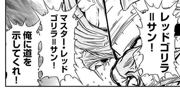 @nisyan816 レッドゴリラ＝サン！？何故こんなところに！？ 