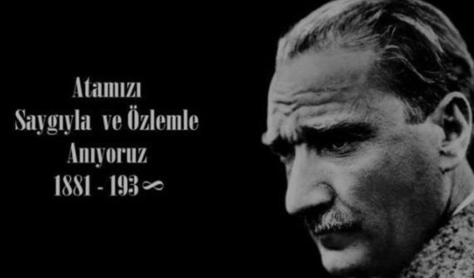 Saygı, minnet ve şükranla anıyoruz. Ruhun şad olsun ATAM. #ATATURK  #10Kasim1938  #MustafaKemalAtatürk