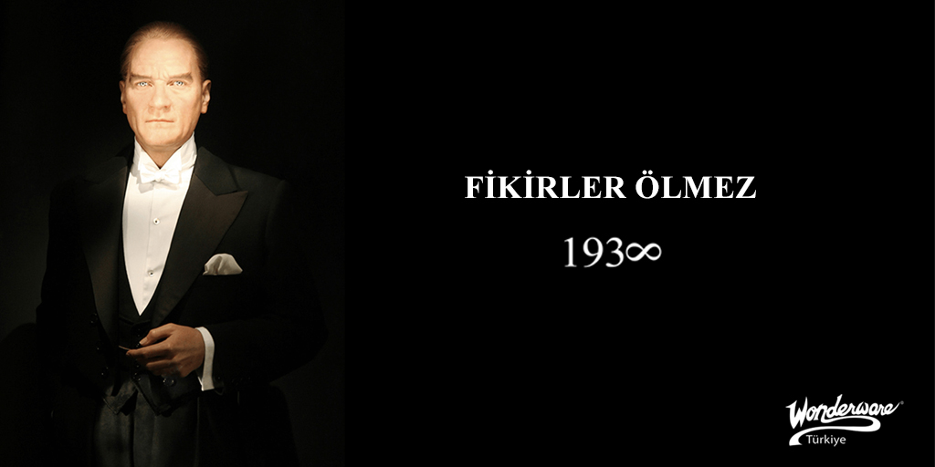 Ulu önderimiz Mustafa Kemal Atatürk'ü vefatının 82. yılında saygı ve minnetle anıyoruz.