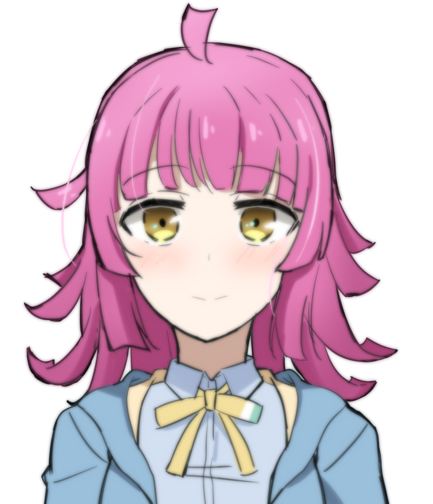 天王寺璃奈 「出来ないのはしょうがない!出来ることを頑張ろう!ていう虹ヶ咲のスタンドめっちゃ好」|アリモンのイラスト