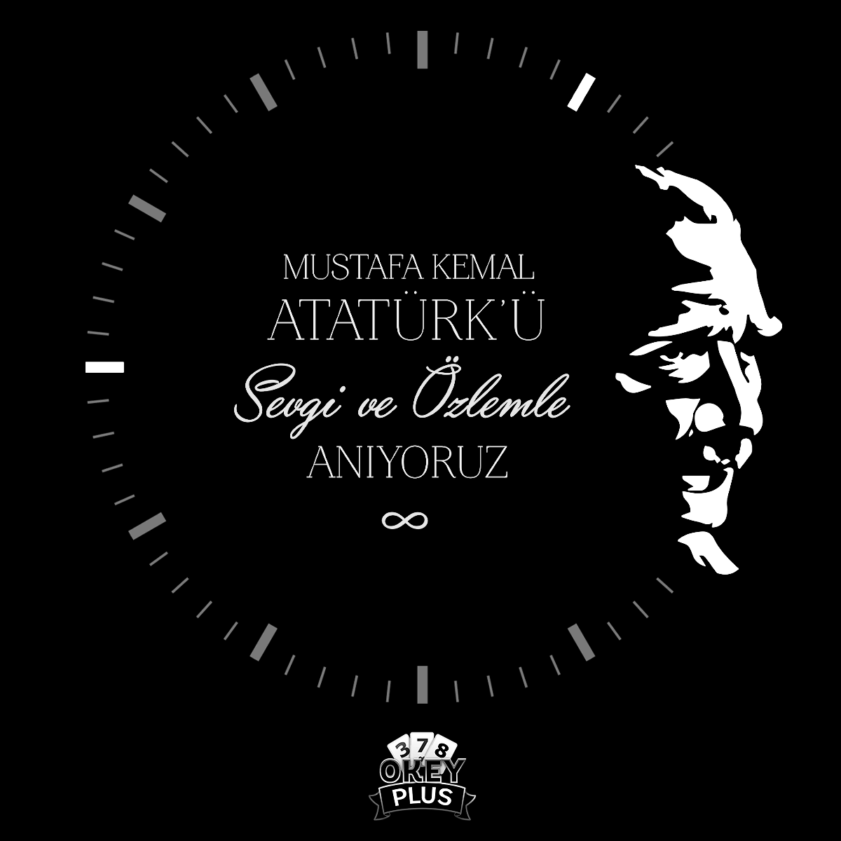 okeyplus1's tweet photo. Beni görmek demek, mutlaka yüzümü görmek değildir. Benim fikirlerimi, benim duygularımı anlıyorsanız ve hissediyorsanız bu kafidir.

Mustafa Kemal Atatürk

#10Kasım https://t.co/k0wn1AuZhS