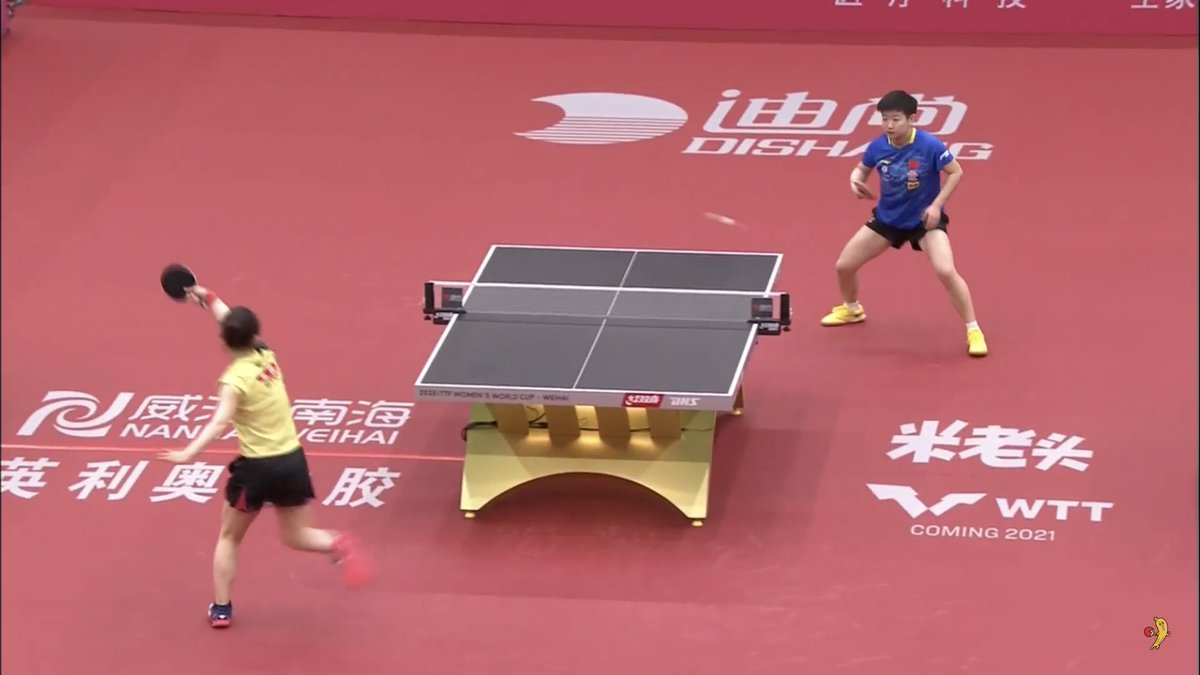 tabletennis_77's tweet photo. 孫穎莎 ４-２ 伊藤美誠

#女子ワールドカップ https://t.co/A8rDfeUAoX