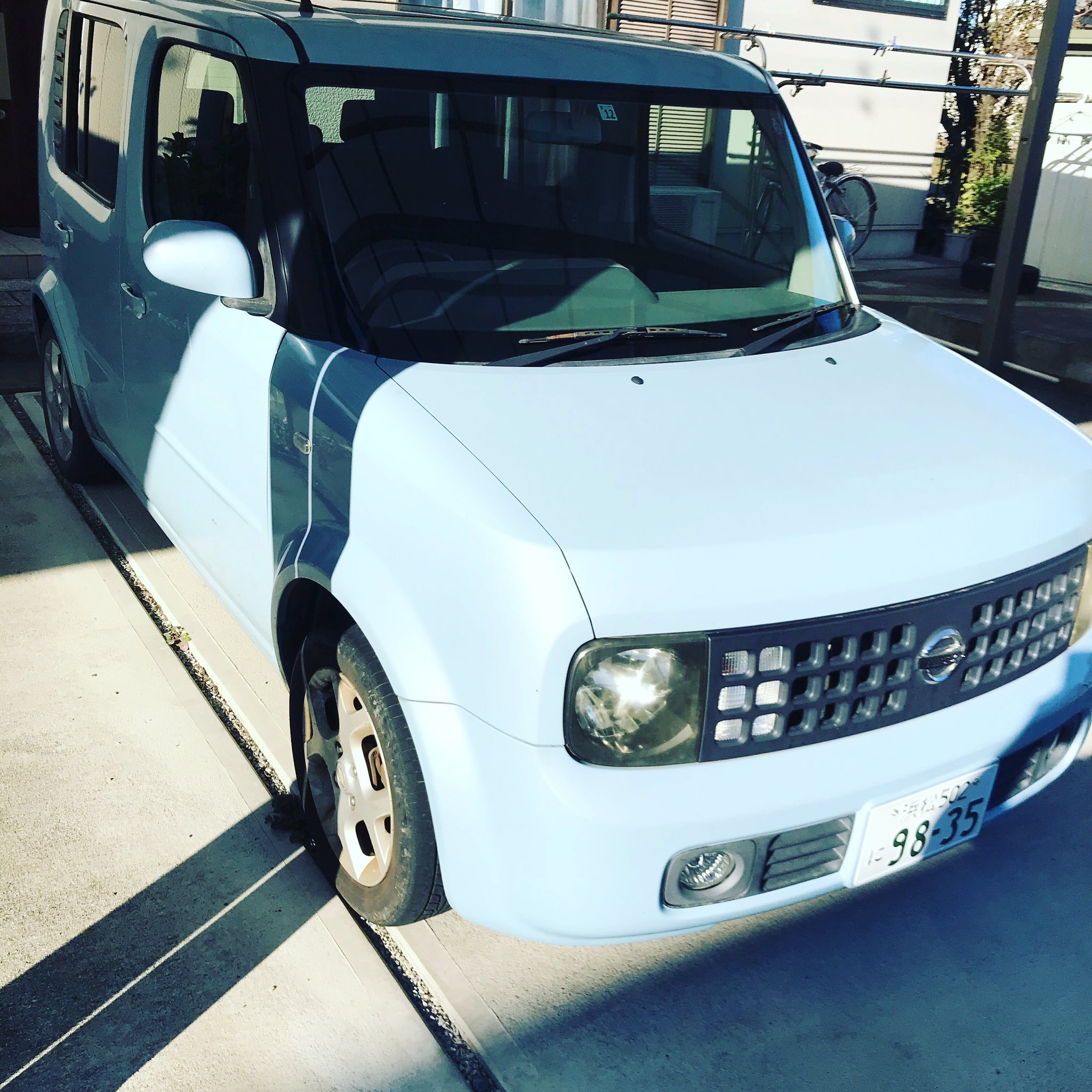 ヒロ Myエクストレイル改造の為入院 その間の代車 キューブよろしく エクストレイル 改造 キューブ T Co Dlih44qe9m Twitter