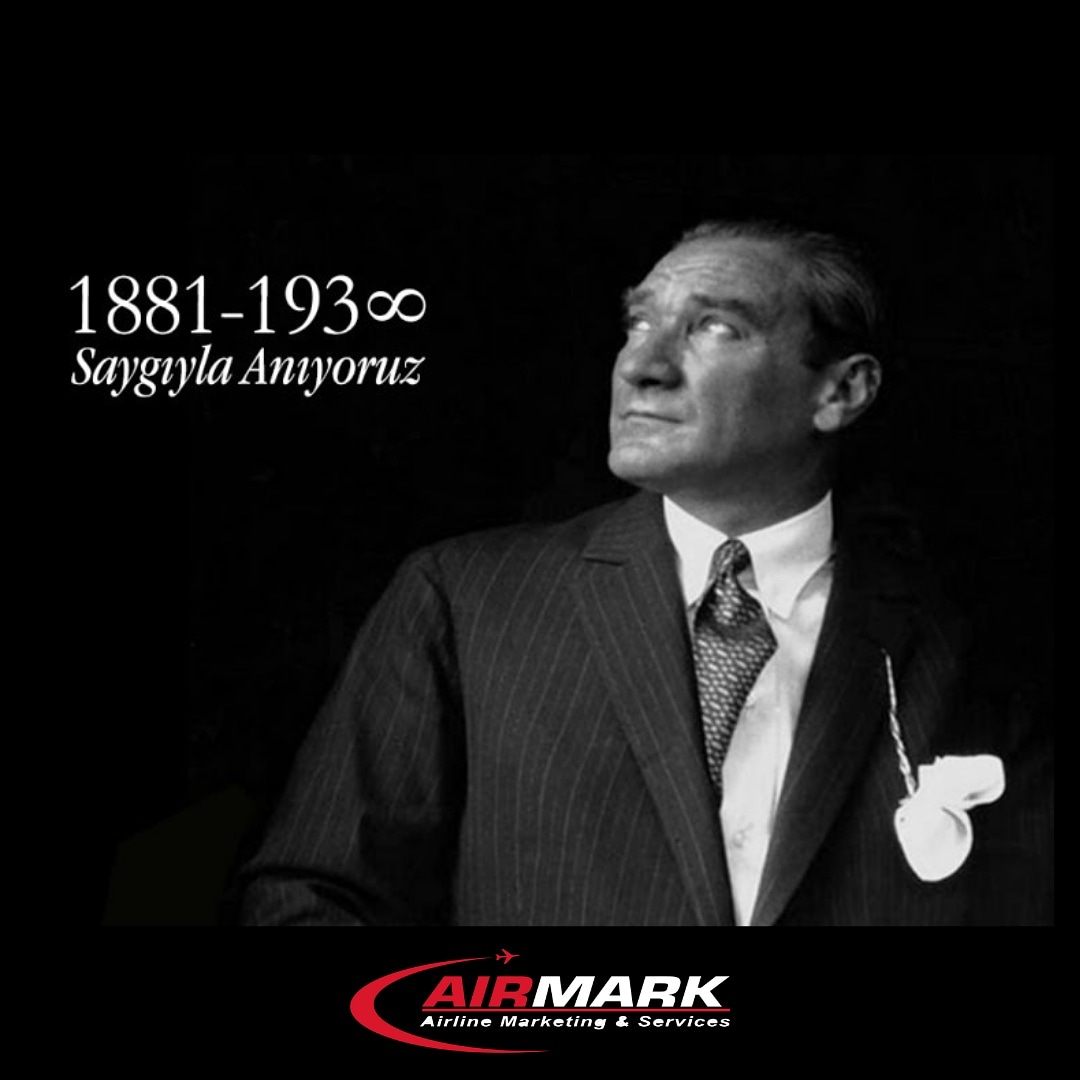 Ulu Önderimiz Mustafa Kemal Atatürk'ü saygı ve özlemle anıyoruz.