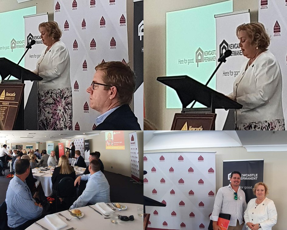 TheKisCreative's tweet photo. A great day of networking and learning at @newcastlebusinessclub today, with Bernadette Inglis CEO, @NewcastlePermanent https://t.co/ELKyXoBE40