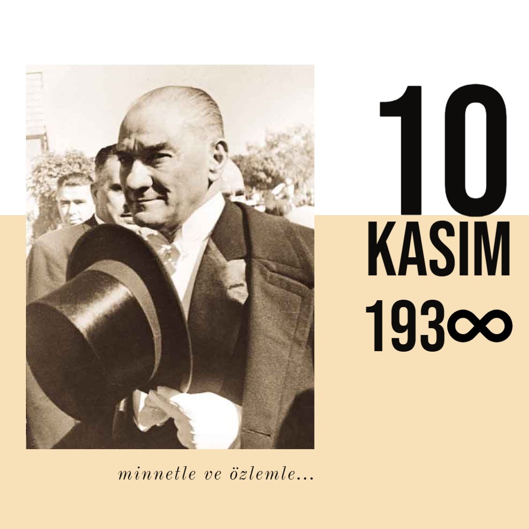 minnetle ve özlemle...❤️ #10Kasim