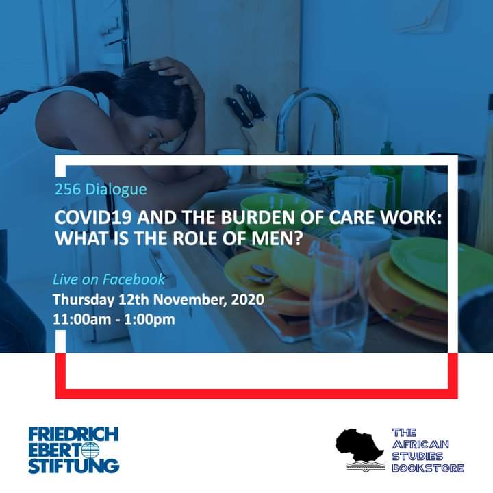 Afrikastudiz's tweet photo. This Thursday, we return with yet another episode of the #256Dialogue as we talk #Covid19 and the burden of care work: what is the role of men?

We shall be live on our Facebook page at 11am. Catch you then.

@Manzi_Suru https://t.co/QcJFYrwB9L